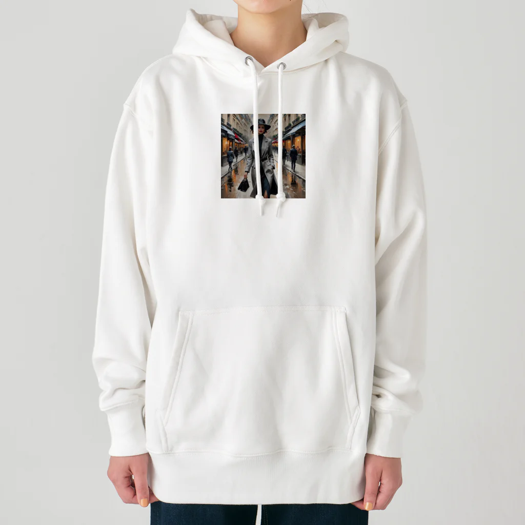 potepokeの"Inspired by Parisian streets" Heavyweight Hoodie