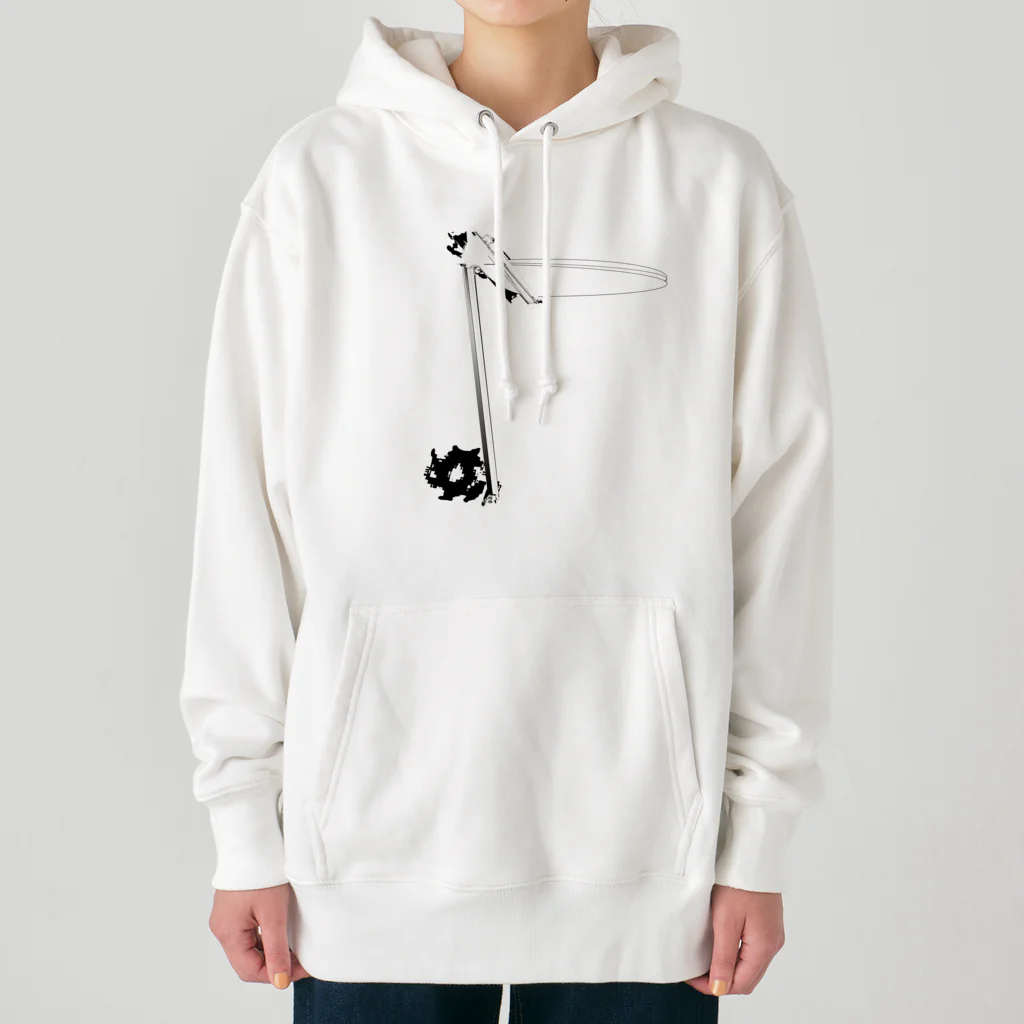 sanmalのblackholecat Heavyweight Hoodie