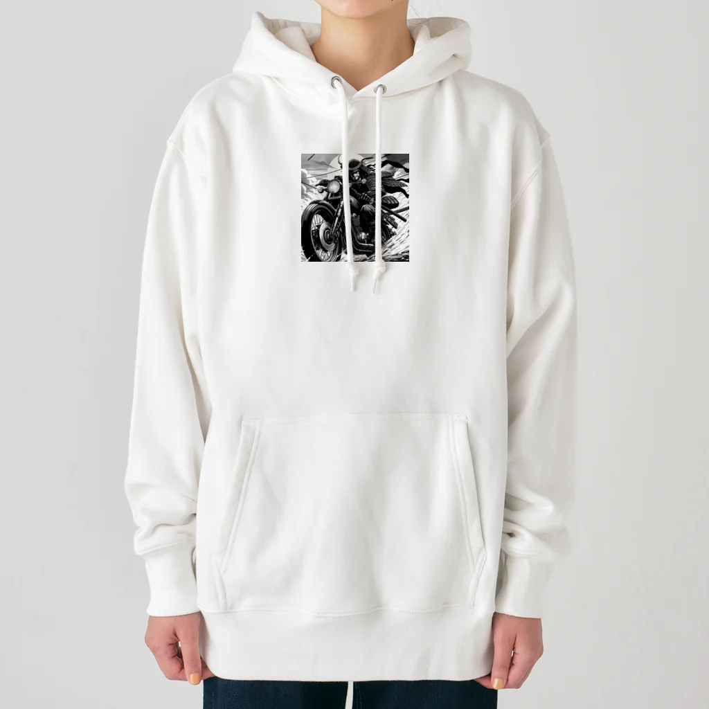 namidamakiのライダー侍 Heavyweight Hoodie