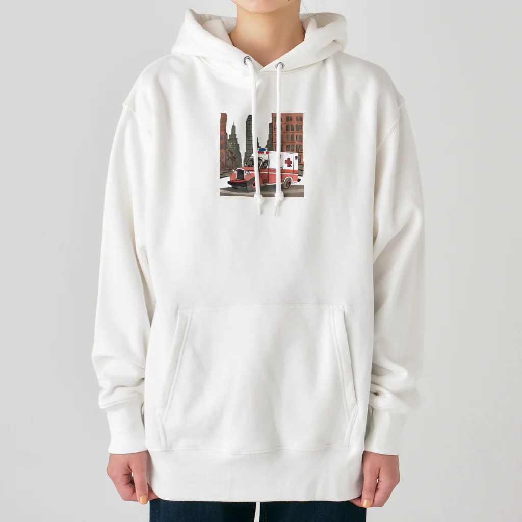 Koutan landの中世の救急隊員 Heavyweight Hoodie