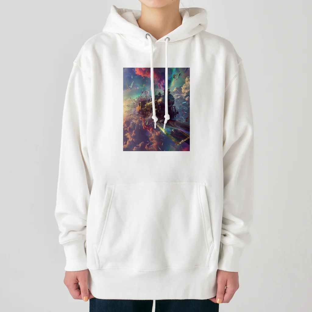 幻想ラボの「ガラスの次元を越える旅」 Heavyweight Hoodie