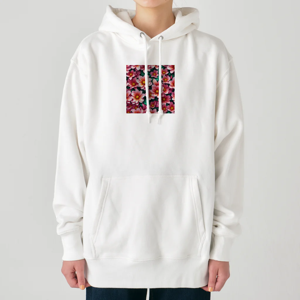 OTIRUBUTUBUTUの赤い花 Heavyweight Hoodie