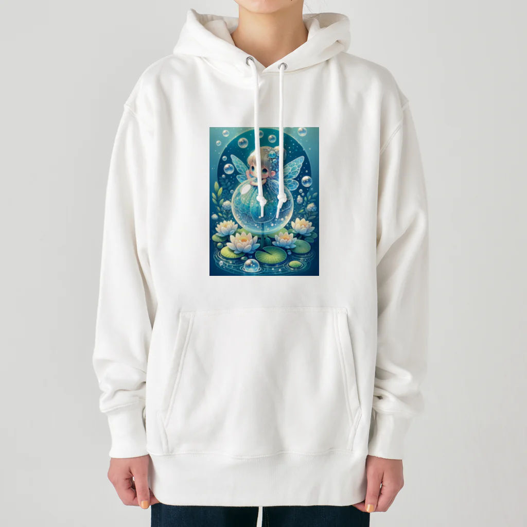 miuhaduの「水辺の妖精の輝き」 Heavyweight Hoodie