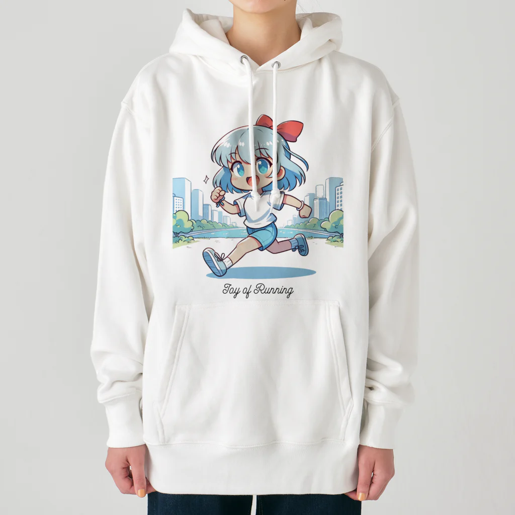 チェリモヤのゆるラン女子 02 Heavyweight Hoodie