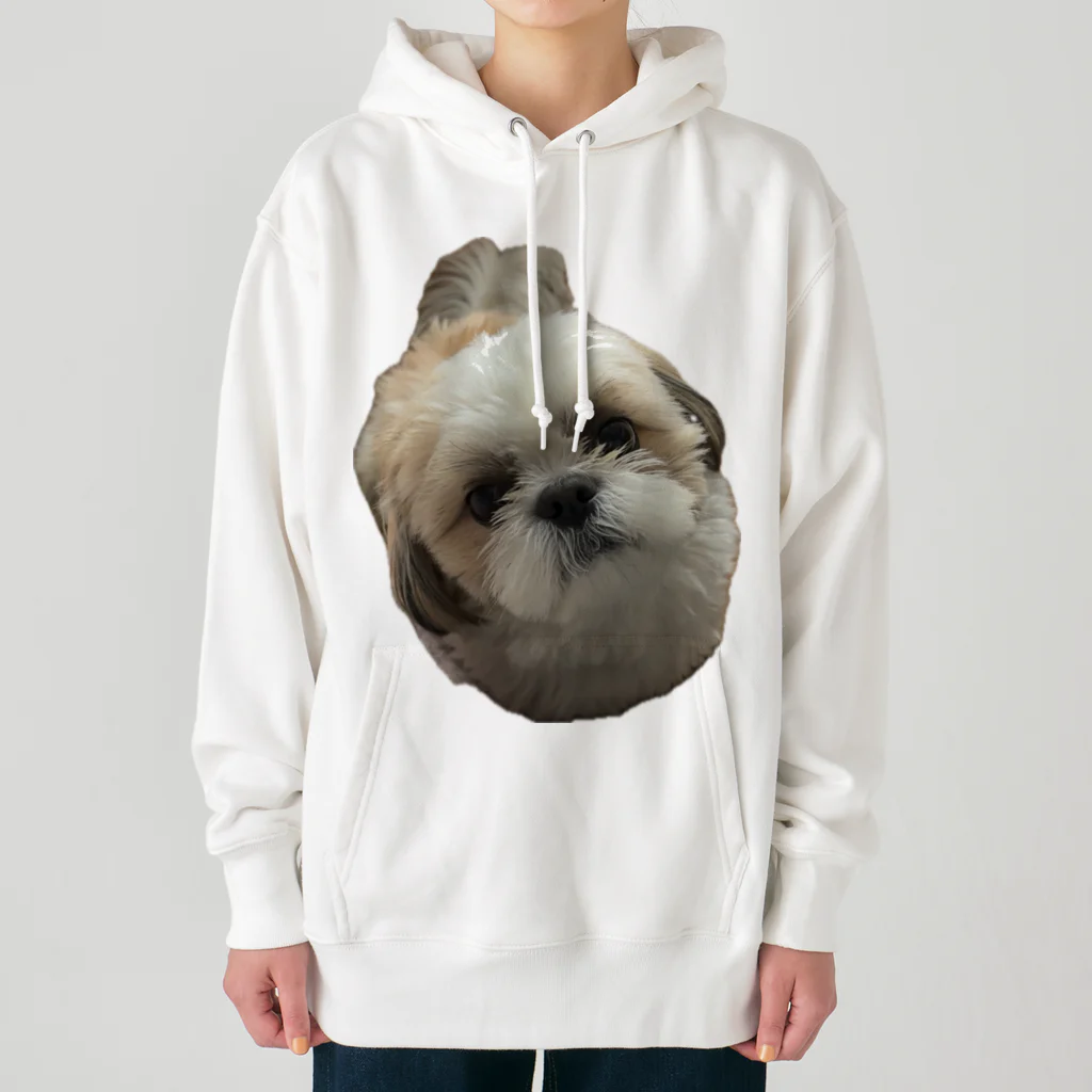 こつきと愛犬の茶々丸の茶々丸グッズ Heavyweight Hoodie