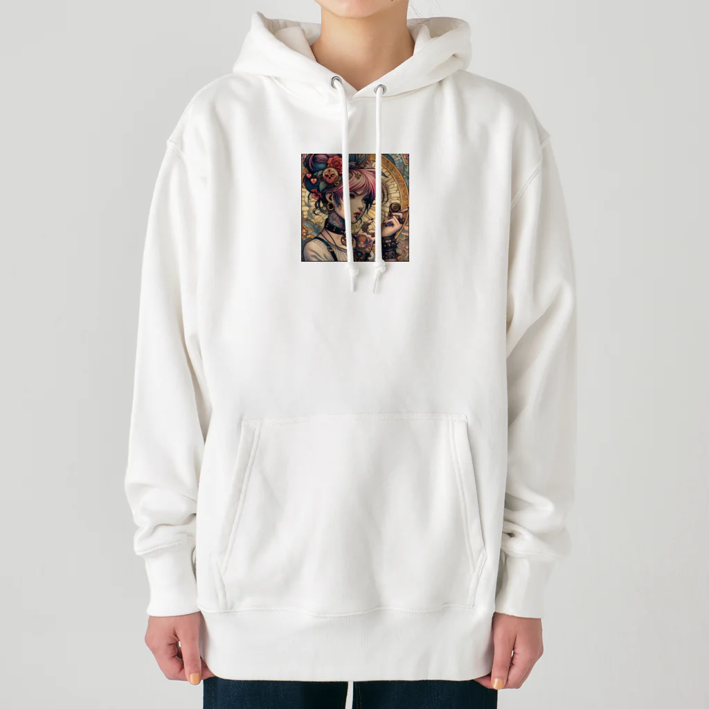 riarioのピンク Heavyweight Hoodie