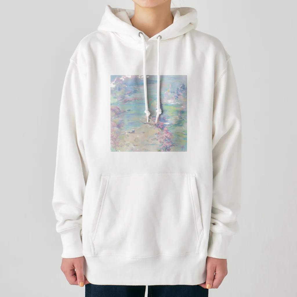 幻想世界のイーハトーブの幻風景 Heavyweight Hoodie