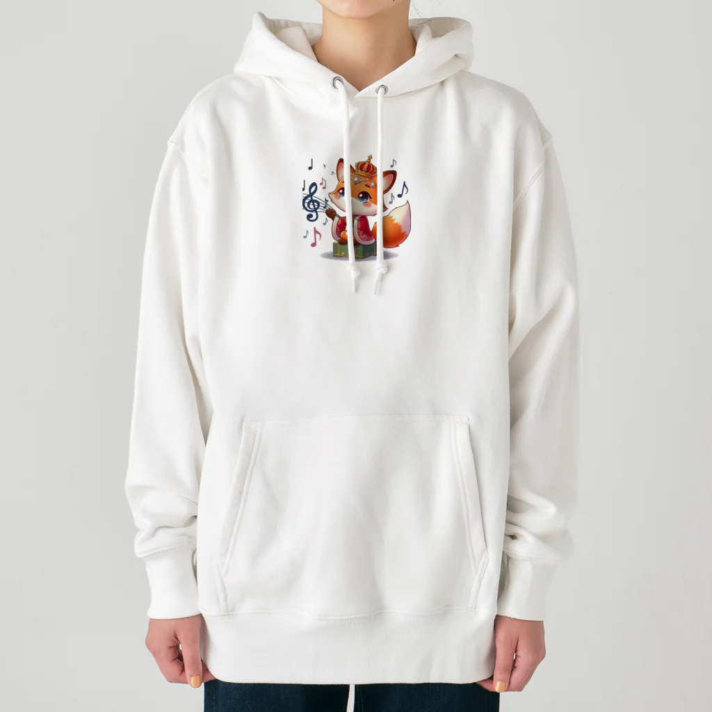 桃の花の歌うキツネの王子さま Heavyweight Hoodie