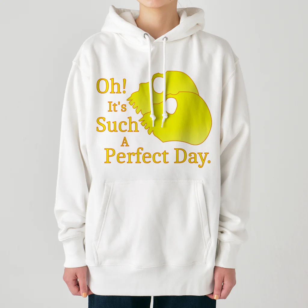 『NG （Niche・Gate）』ニッチゲート-- IN SUZURIのOh! It's Such A Perfectday.（黄色） Heavyweight Hoodie