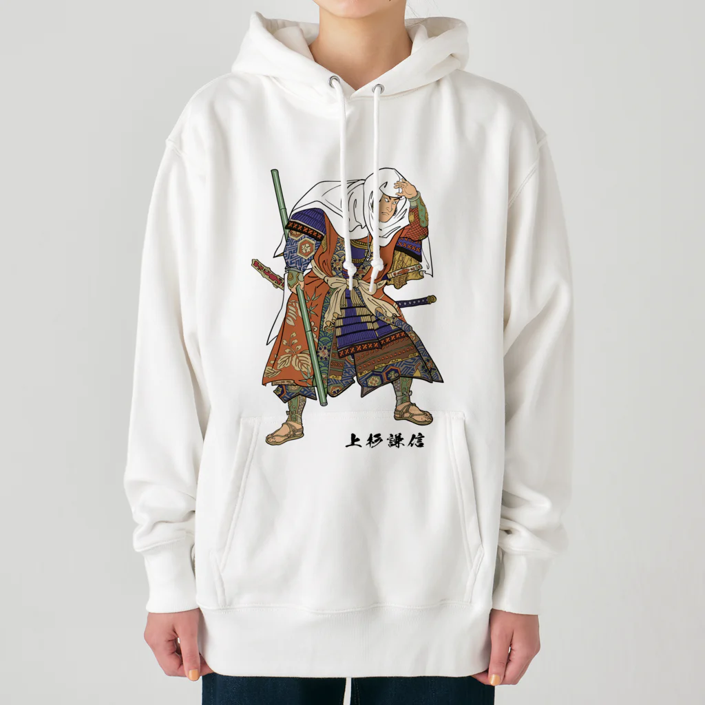 freehandの戦国武将・上杉謙信 Heavyweight Hoodie