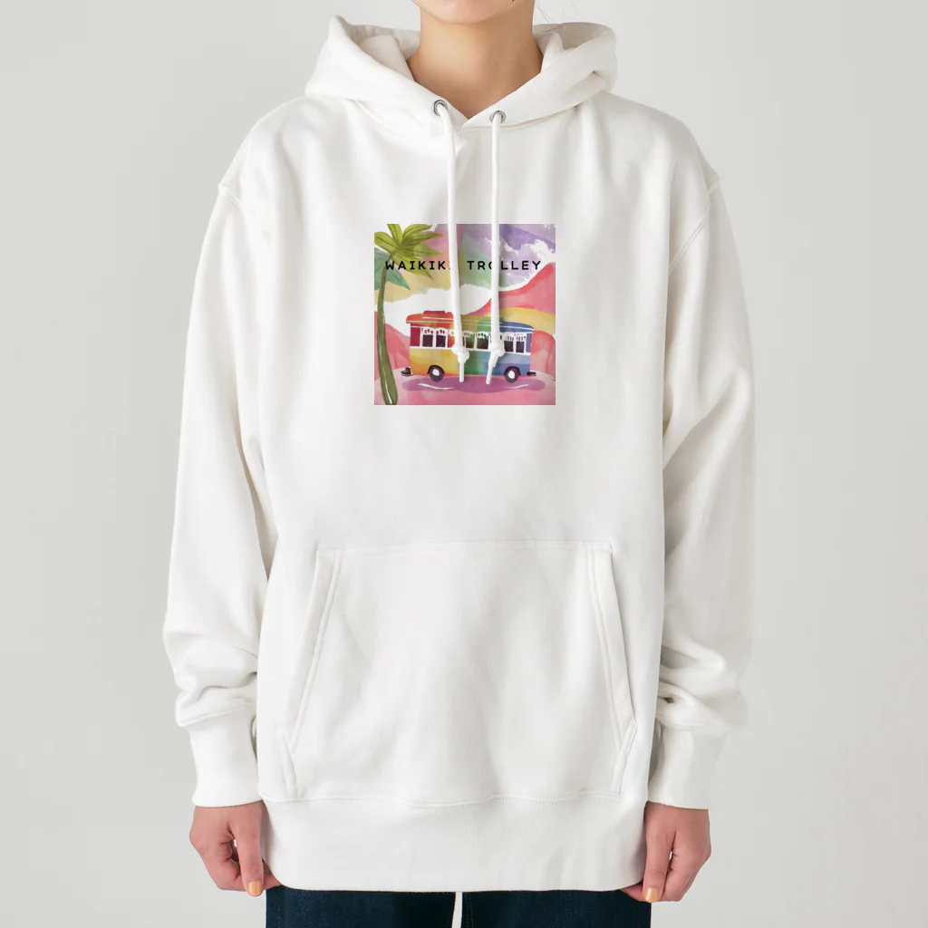 ハワイライフのWAIKIKI TROLLEY Heavyweight Hoodie