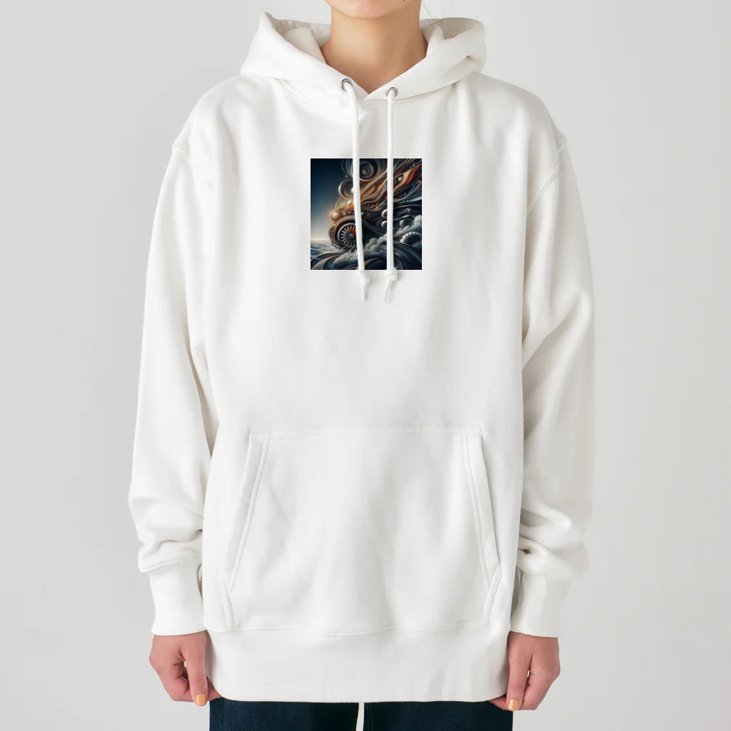 wワンダーワールドwの麒麟 Heavyweight Hoodie