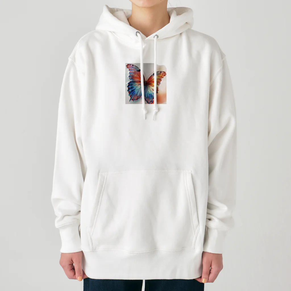 EHMforyouの美しい蝶　変容　導き　輝き Heavyweight Hoodie