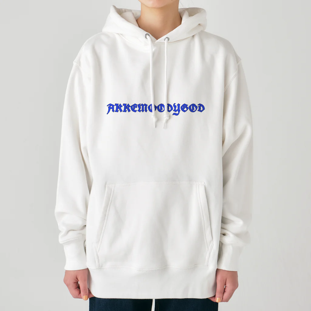 死死死=Dead By DeaDeadのAKKEMOODYGOD (Name Logo2) Heavyweight Hoodie