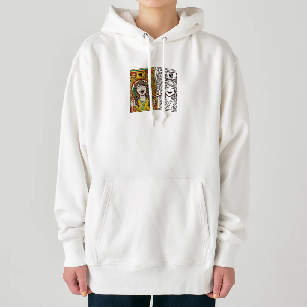 39キリリンの笑う門には福来る Heavyweight Hoodie