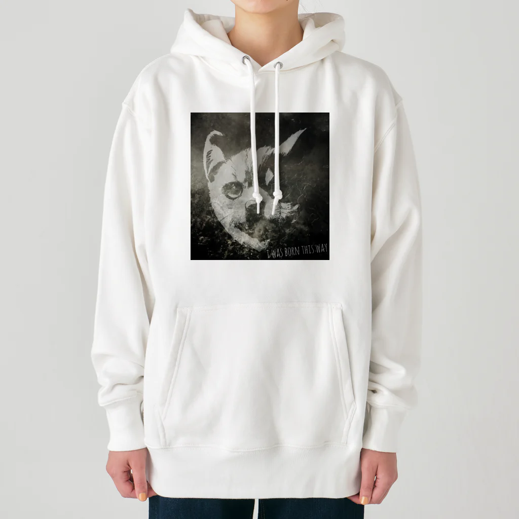 D7C7DC?B1のdog?cat? Heavyweight Hoodie