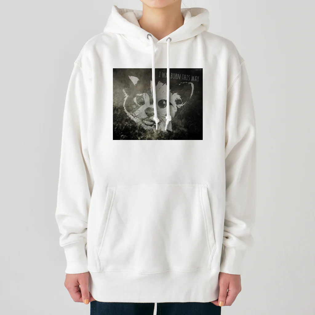 D7C7DC?B1のsmiley cat Heavyweight Hoodie