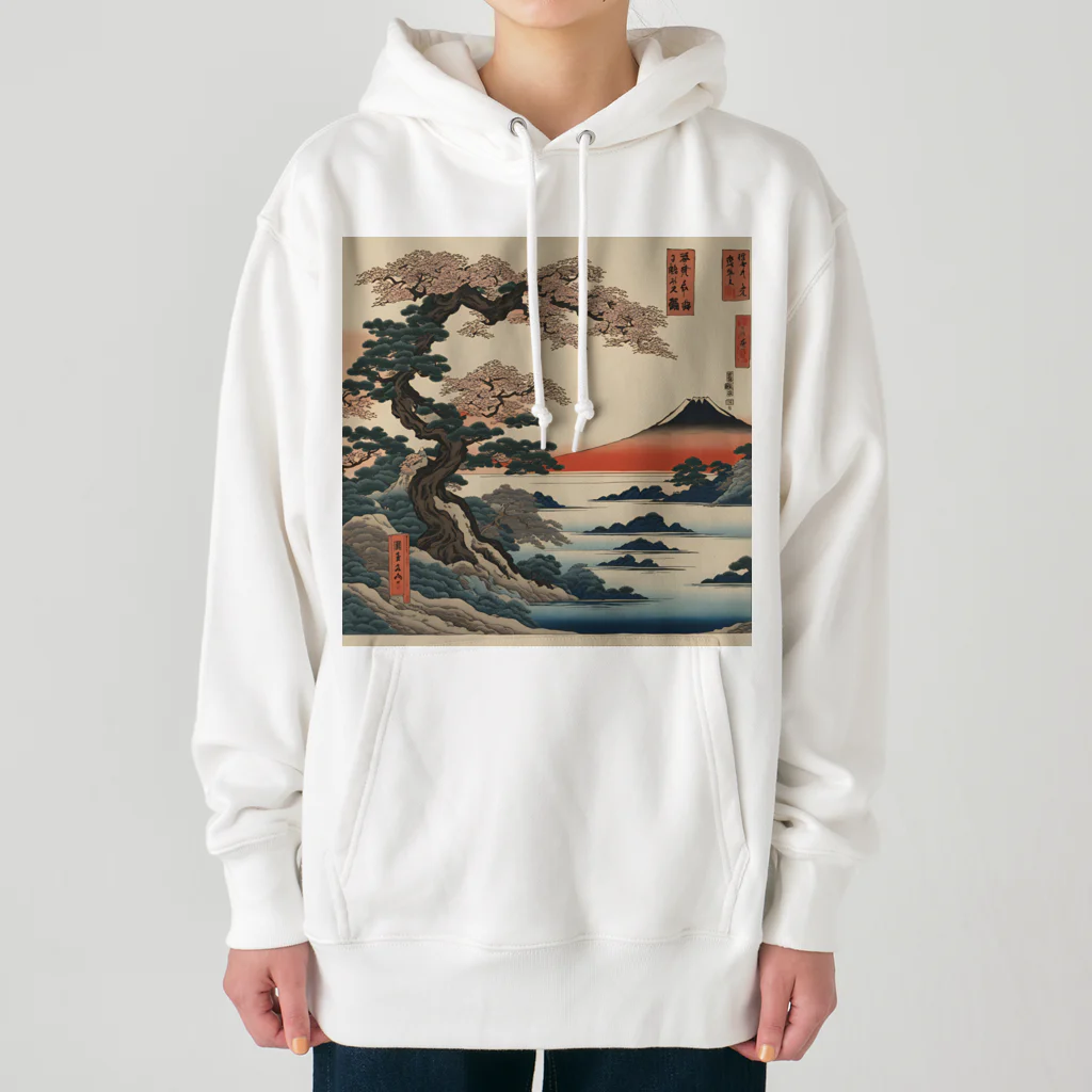 8890の浮世絵 Heavyweight Hoodie