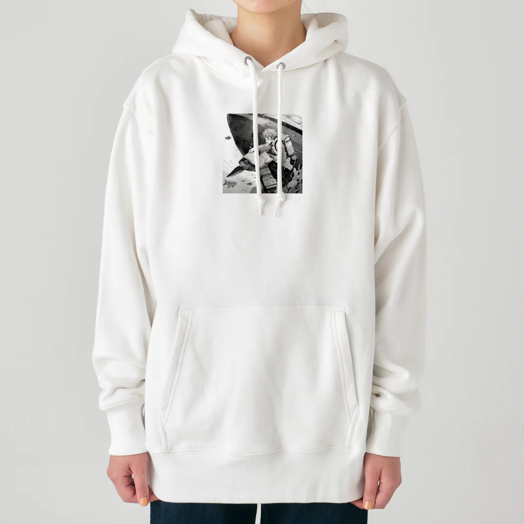 NAOKI Placeの海底探索 Heavyweight Hoodie