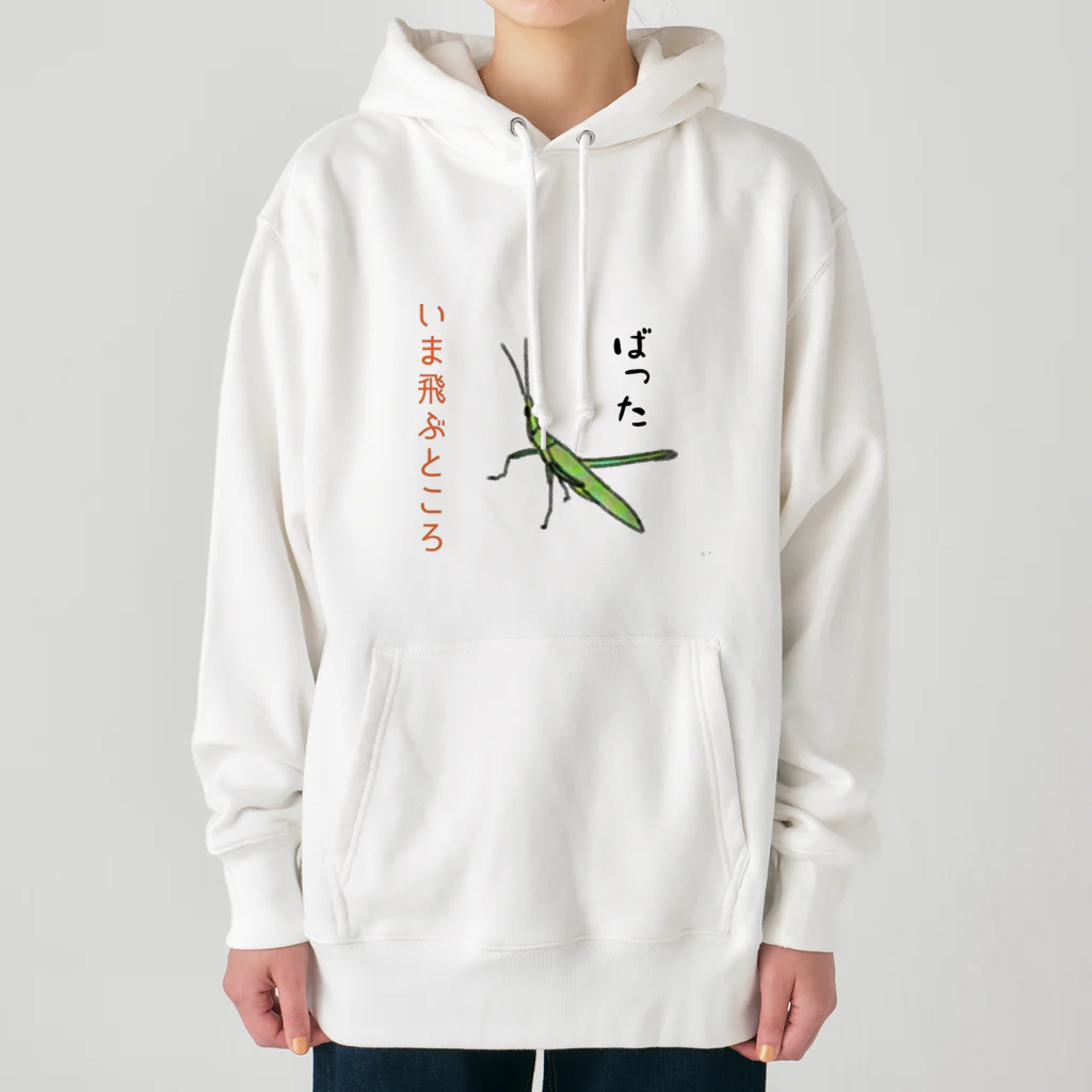 honoeのしんぼるず→ばった Heavyweight Hoodie