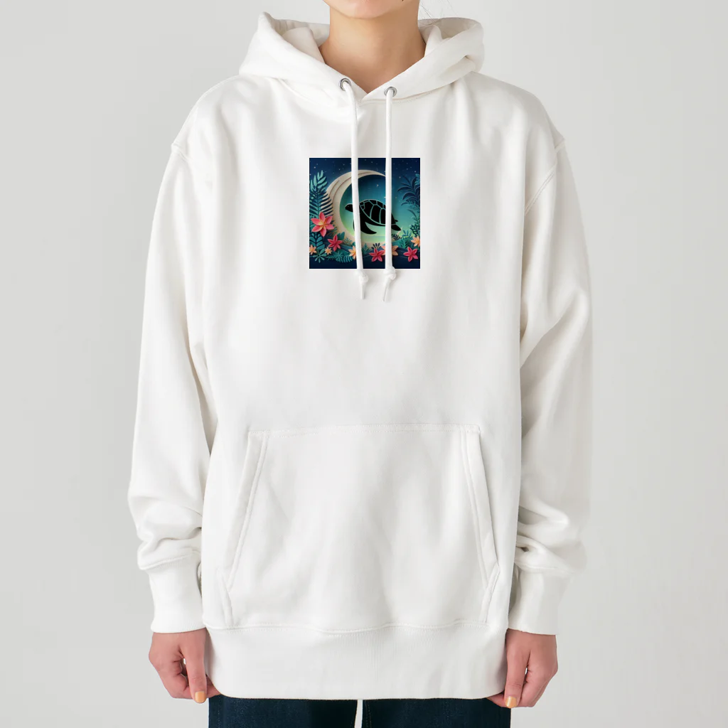 ココナッツアイランド©️のウミガメ Heavyweight Hoodie