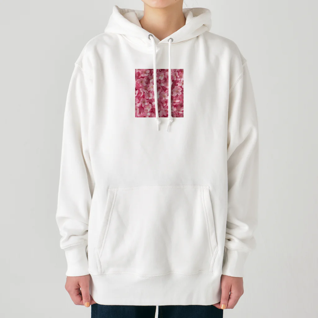 オンラインショップイエローリーフのピンクの花　桜　綺麗 Heavyweight Hoodie