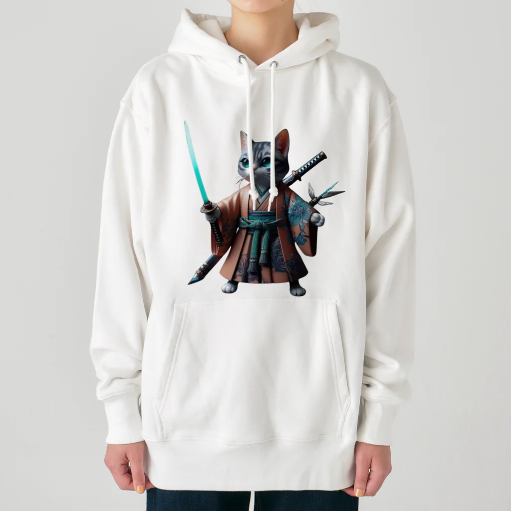 samuraicatのSamurai CAT Heavyweight Hoodie