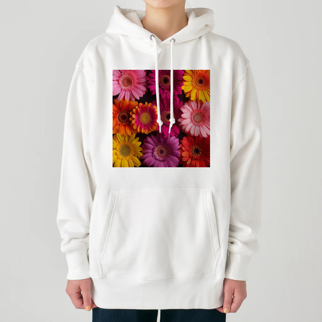 オンラインショップイエローリーフの色鮮やかな綺麗な花 Heavyweight Hoodie