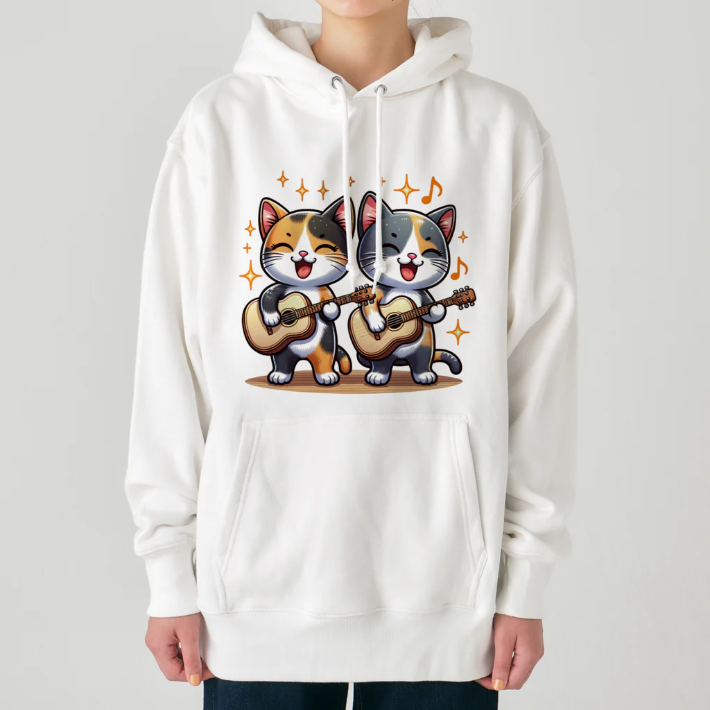 チェリモヤのねこコーラス 13 Heavyweight Hoodie