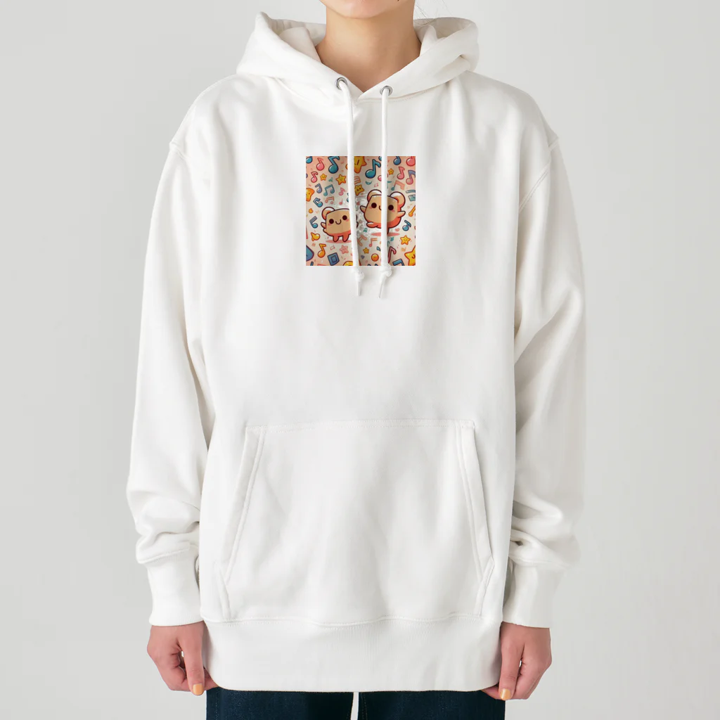 フルヤの音楽と喜びの不思議キャラクター Heavyweight Hoodie