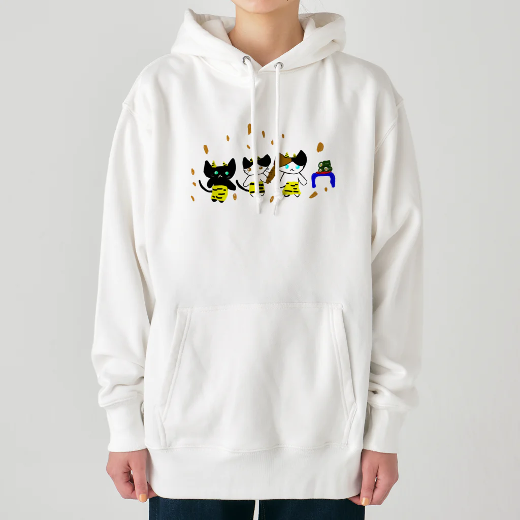 DaijobuGoodsの節分ネコ😍 Heavyweight Hoodie