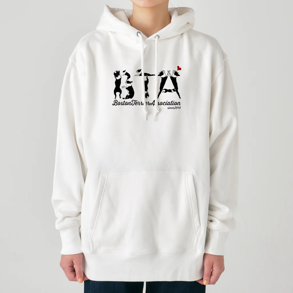 Rockbay67（ロックベイ）のボストンテリア同好会(BTA) Heavyweight Hoodie