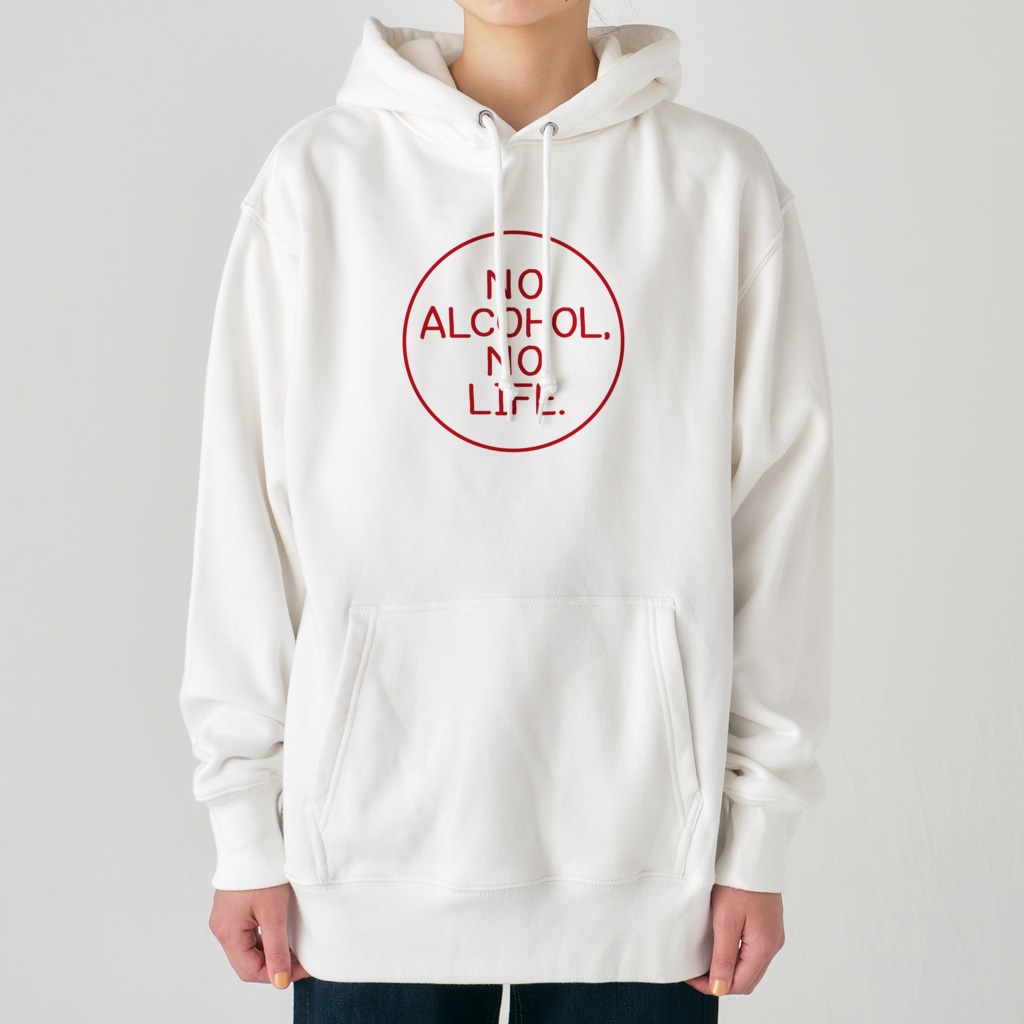 stereovisionのNO ALCOHOL, NO LIFE. Heavyweight Hoodie