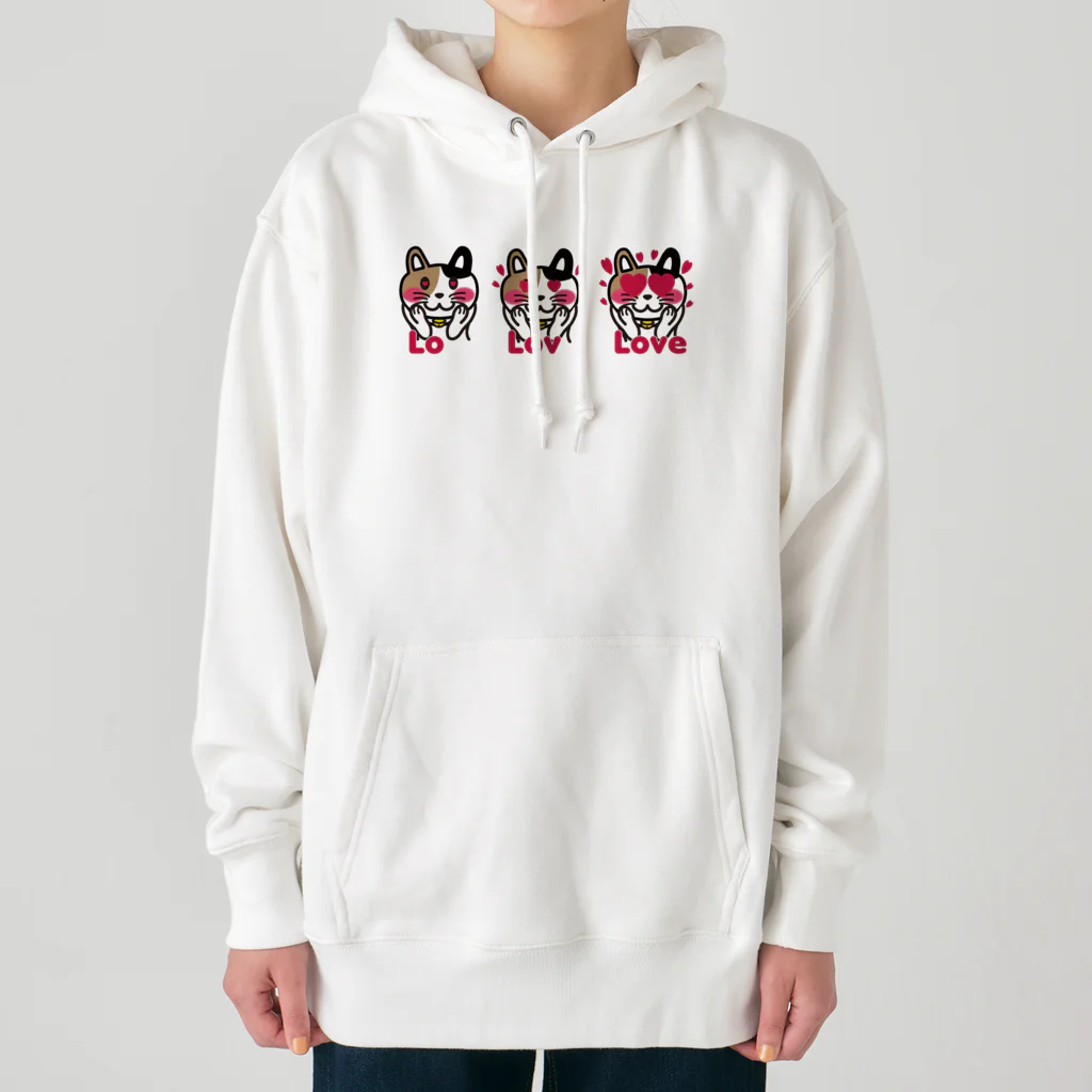 キッズモード某のねこLove Heavyweight Hoodie