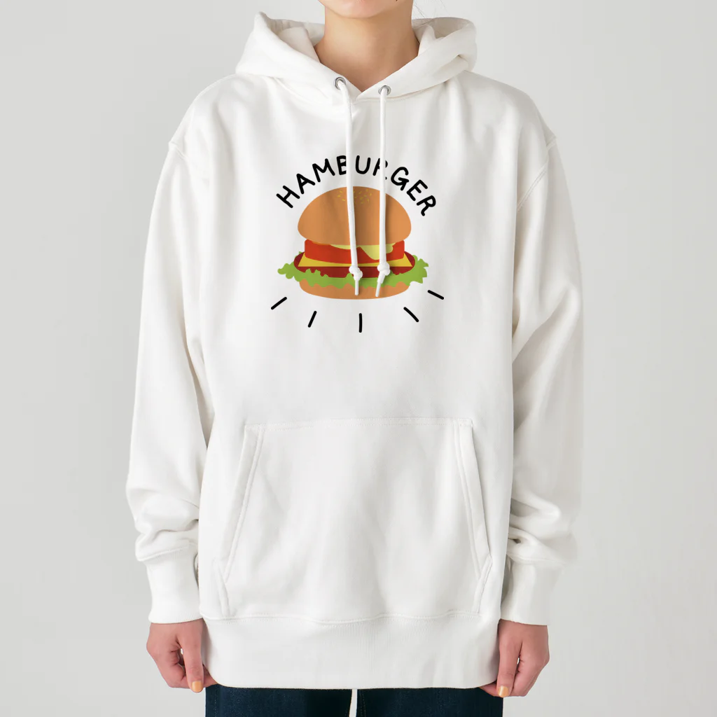 ぷるんぷるんストアのハンバーガーと言いつつチーズバーガー Heavyweight Hoodie