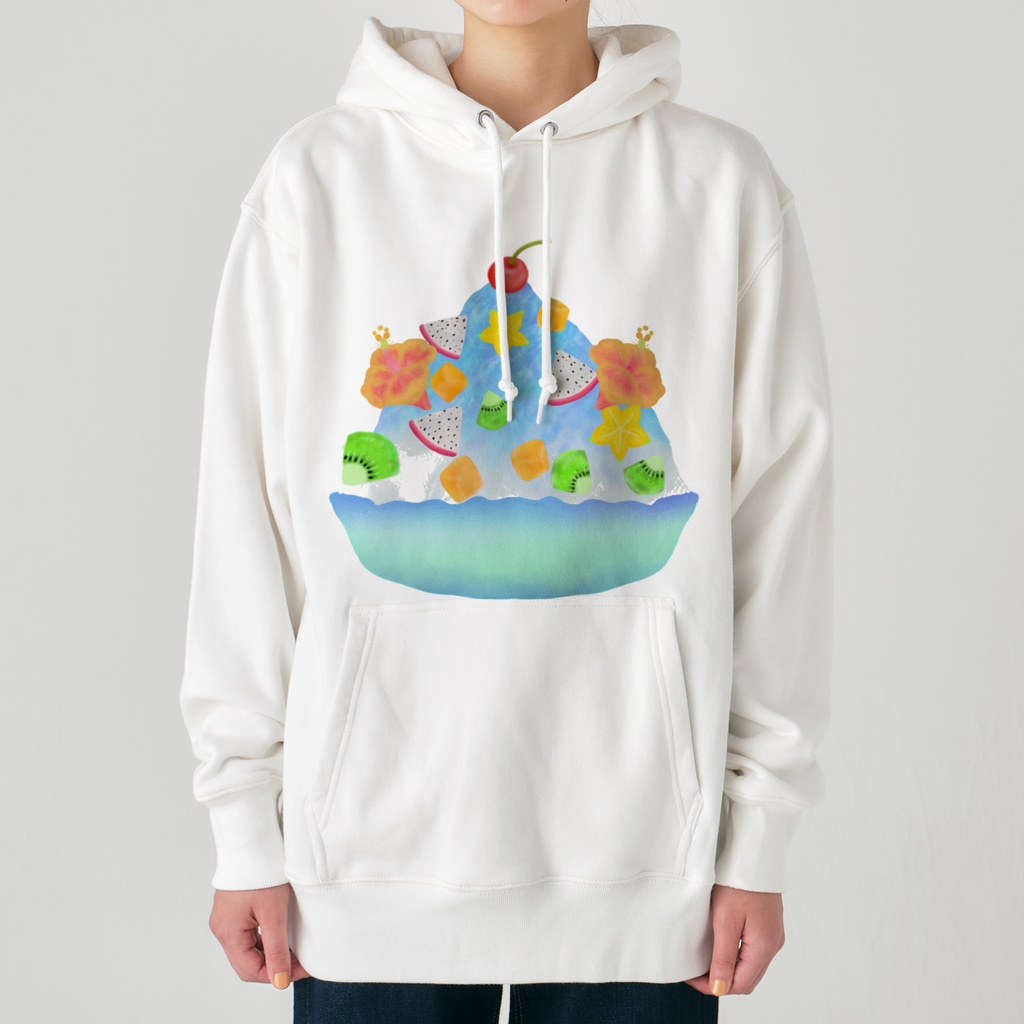 Lily bird（リリーバード）のトロピカル・ブルーハワイかき氷 Heavyweight Hoodie