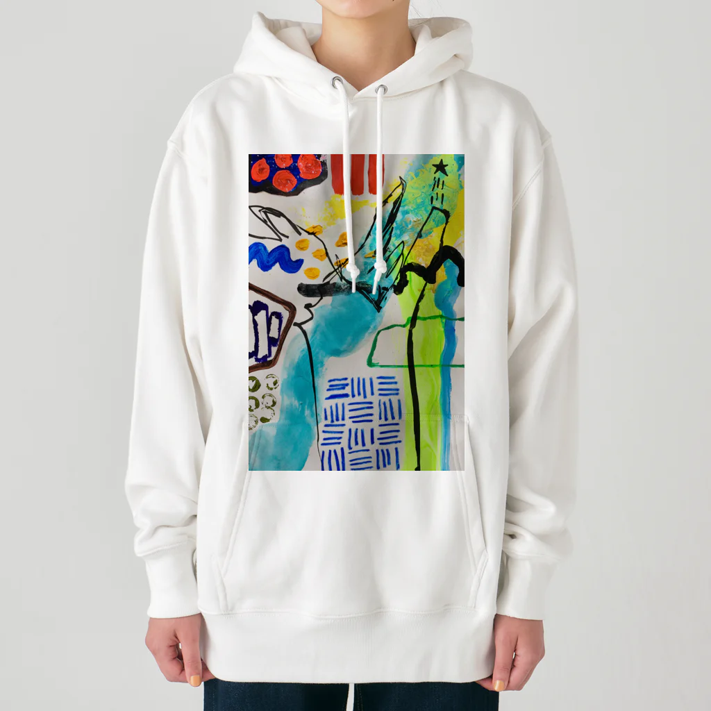 ヒラモトユミエの抽☆象 Heavyweight Hoodie