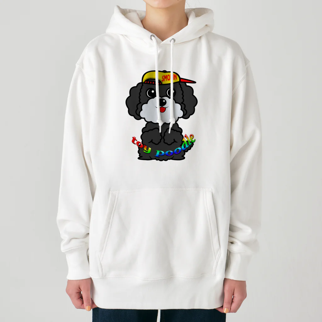 オリジナルデザインTシャツ　SMOKIN'のちんちんトイプードル Heavyweight Hoodie