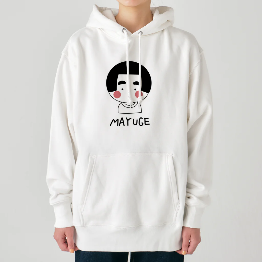 potetoaiのまゆげちゃん Heavyweight Hoodie