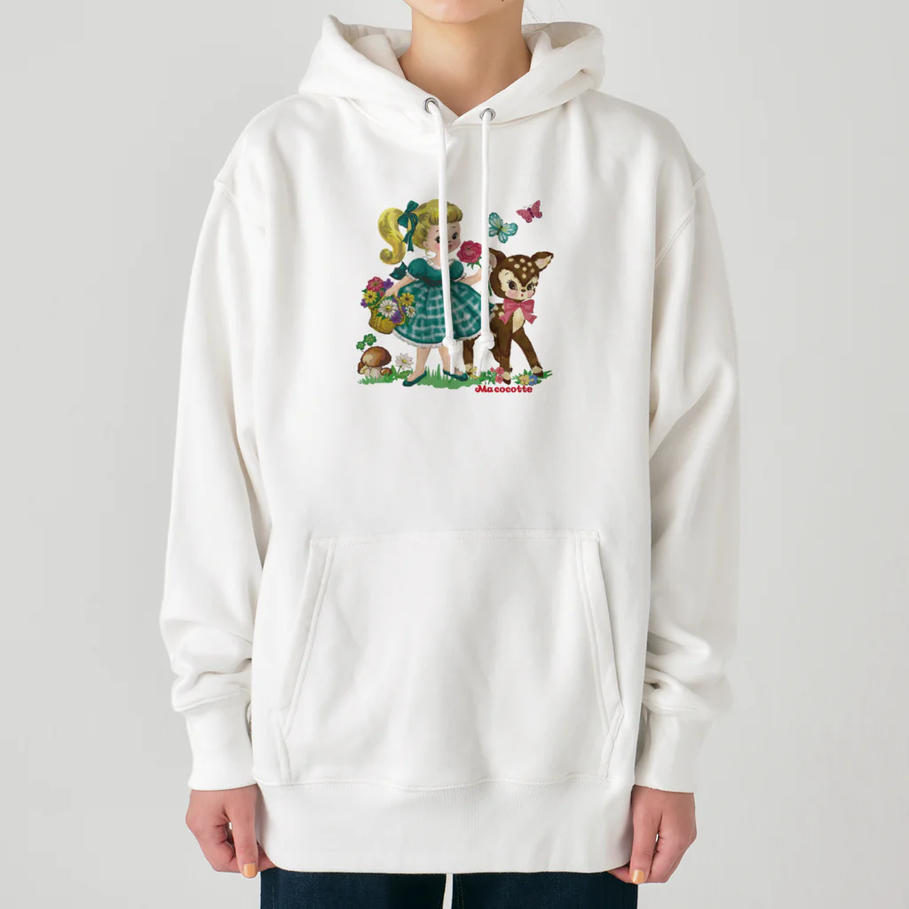 　Ma cocotte （まここっと）のひみつのカケラバンビ Heavyweight Hoodie