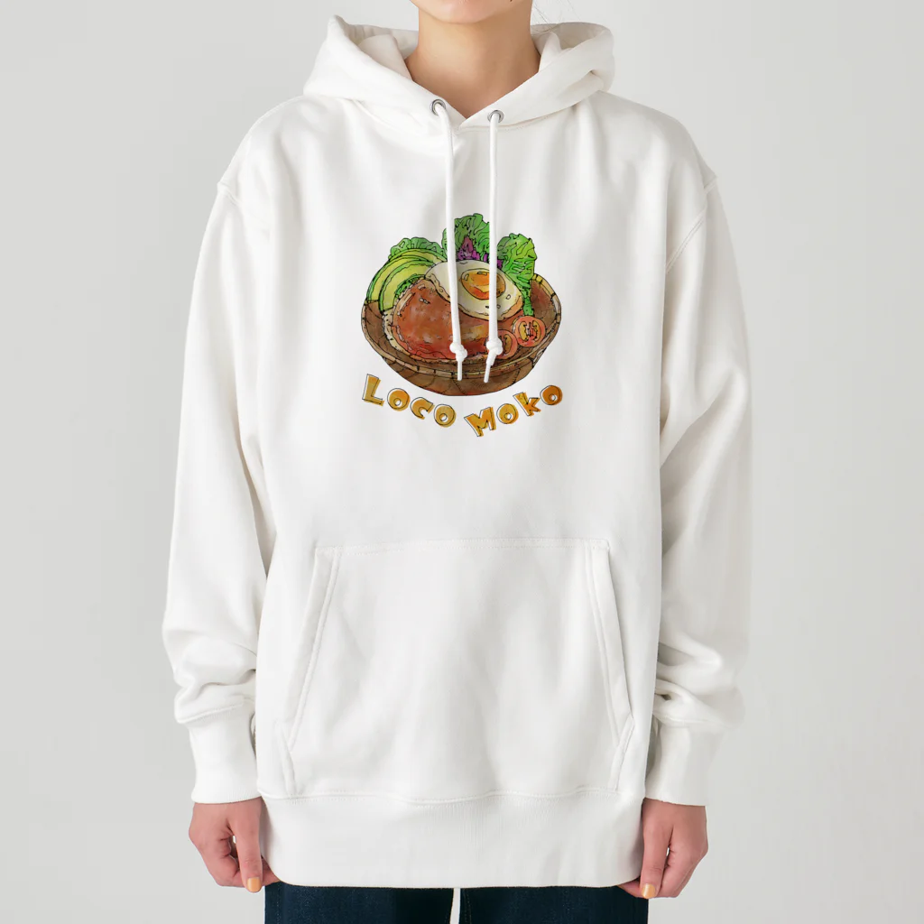 huroshikiのロコモコ/Loco Moko Heavyweight Hoodie