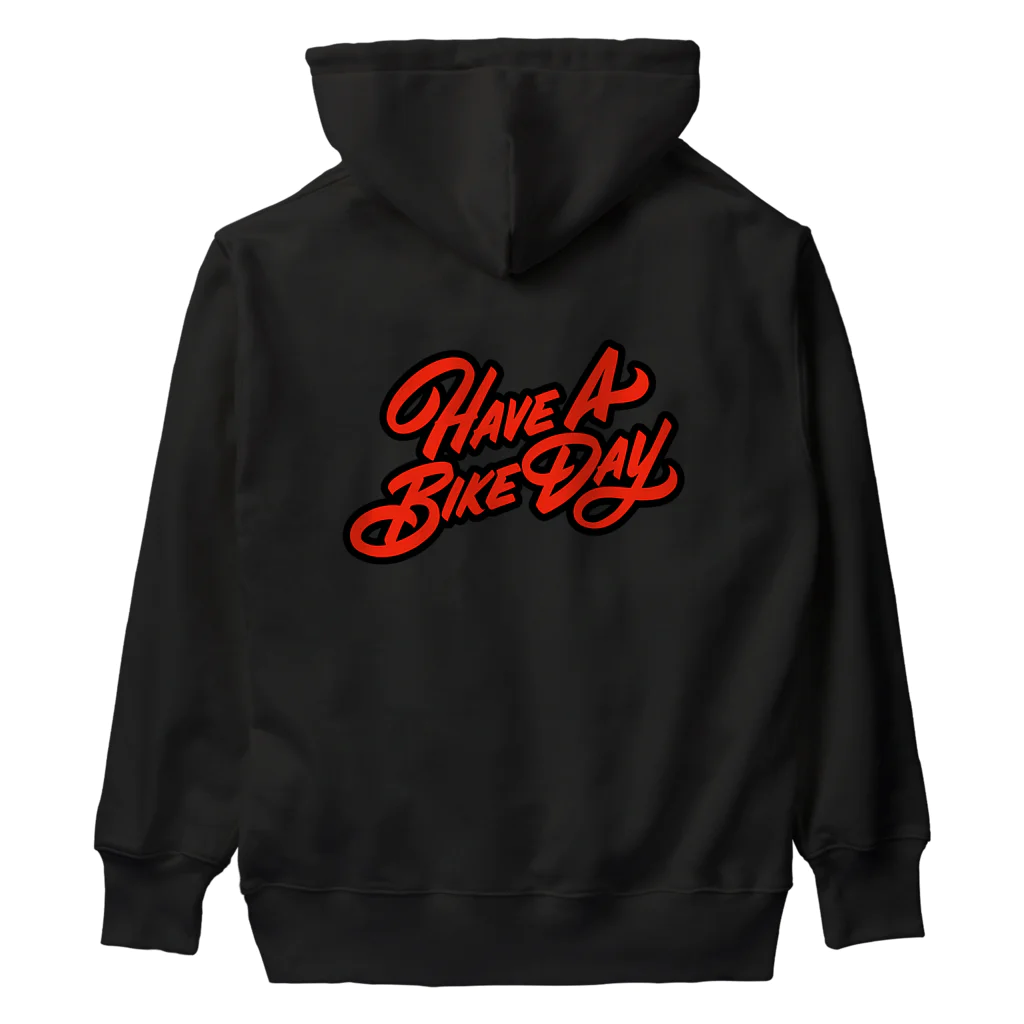 HAVE A BIKE DAY. ＠ SUZURIのHAVE A BIKE DAY. Heavyweight Hoodie