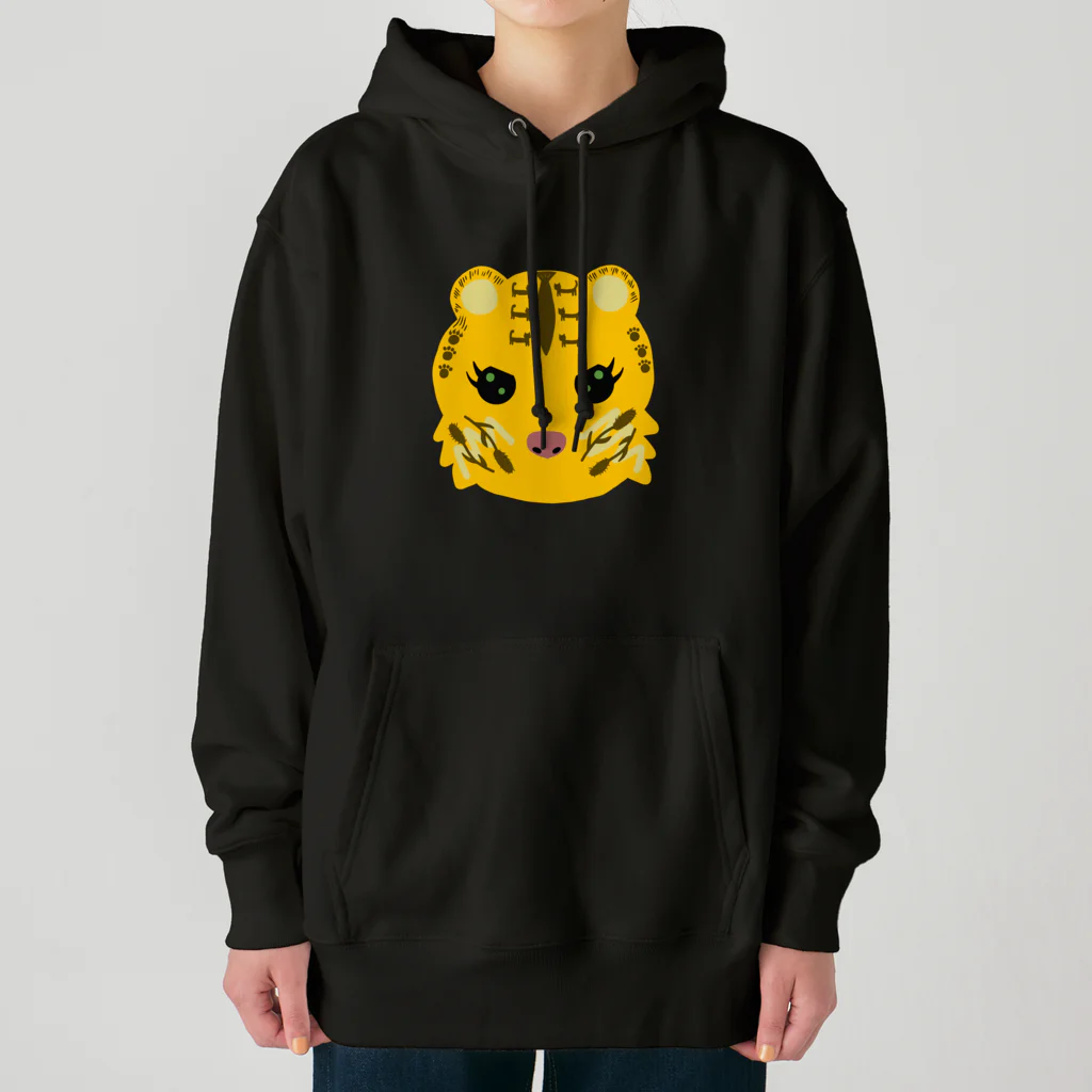 CHOSANAの猫柄の虎 Heavyweight Hoodie