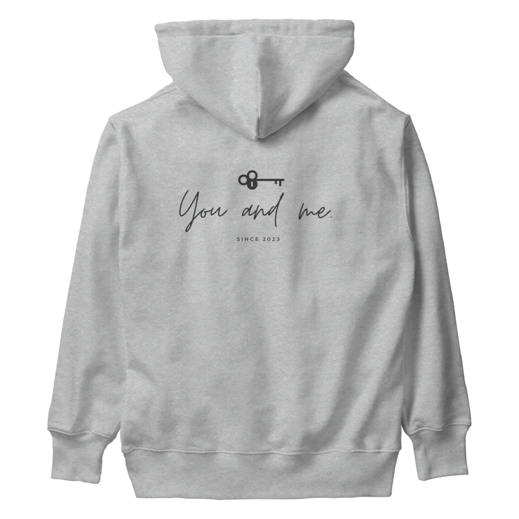 You and MeのYou and Me 〜オリジナルグッズ Heavyweight Hoodie