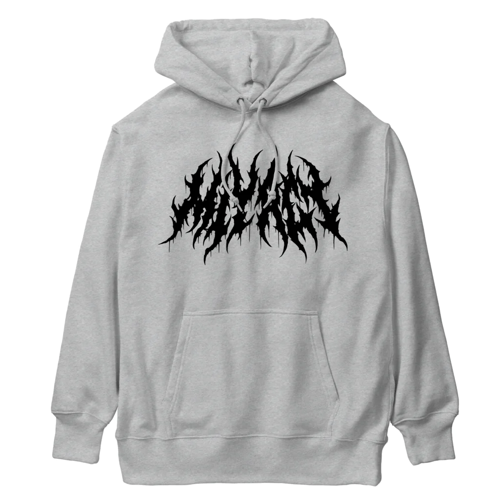 Toshihiro Egawa Artのデスメタル宮城/ DEATH METAL MIYAGI Heavyweight Hoodie