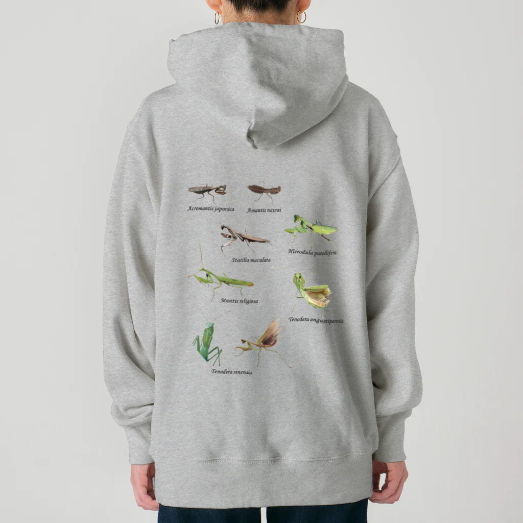 L_arctoaの関東のカマキリ Heavyweight Hoodie