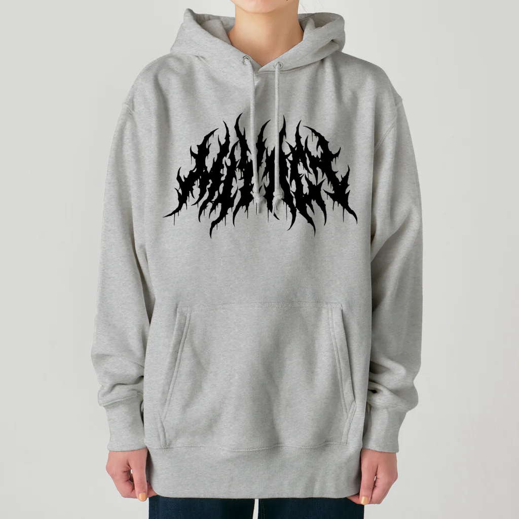 Toshihiro Egawa Artのデスメタル宮城/ DEATH METAL MIYAGI Heavyweight Hoodie