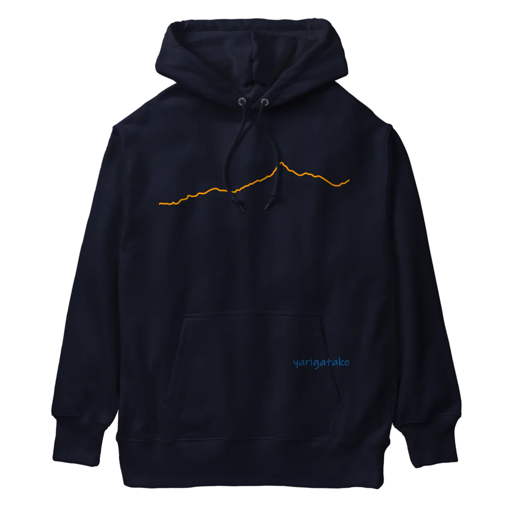 cuuyabowの槍ヶ岳ライン Heavyweight Hoodie