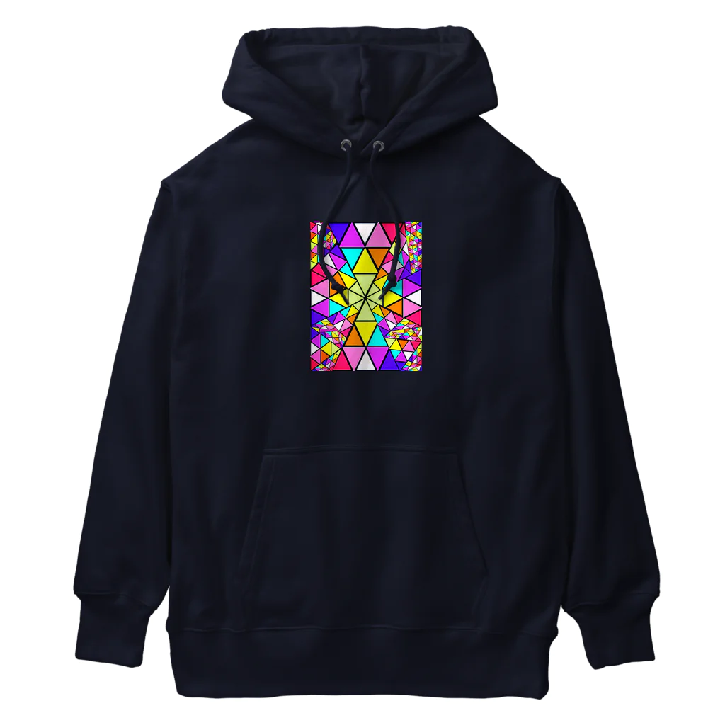 みにゃ次郎のステンドグラス Heavyweight Hoodie