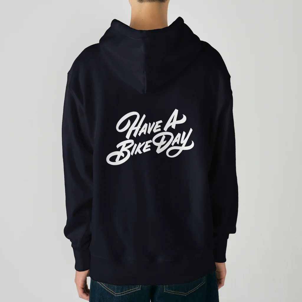 HAVE A BIKE DAY. ＠ SUZURIのHAVE A BIKE DAY. Heavyweight Hoodie